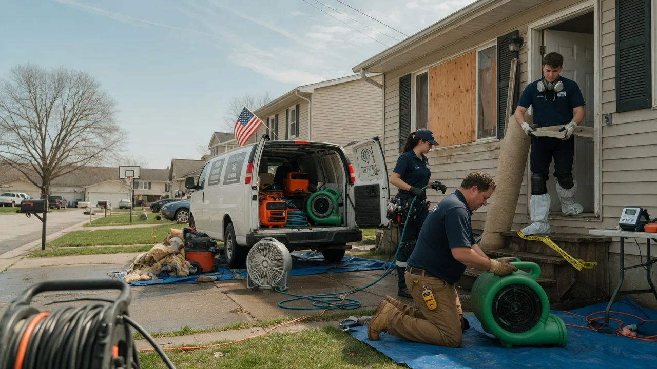 Water Damage Restoration in Sidney, OH near me